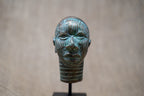 Benin Bronze Head - 37.9