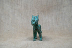 Benin Leopard sculpture - Bronze 56.14