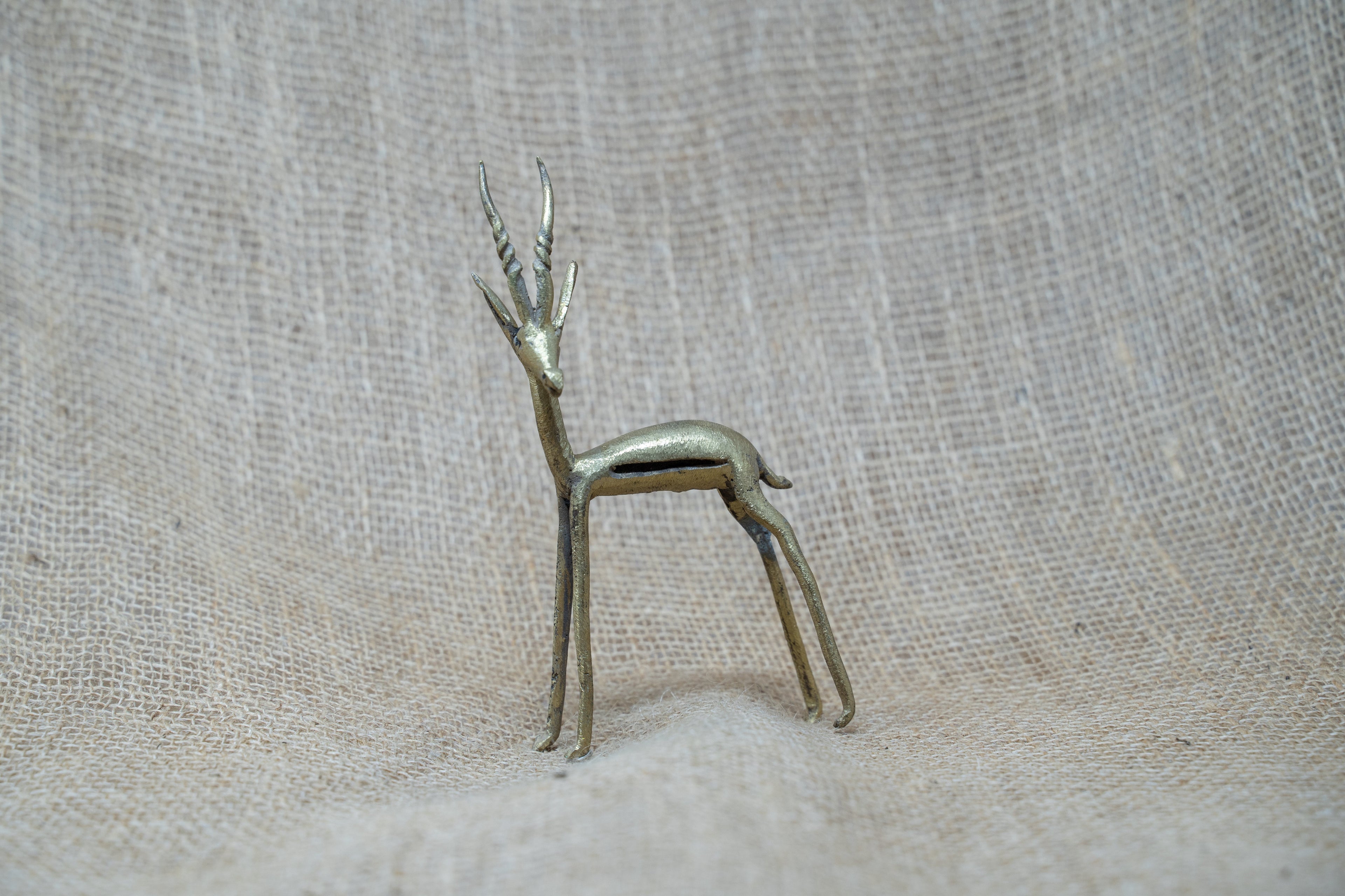 Tuareg Brass animals - Antelope 44.2