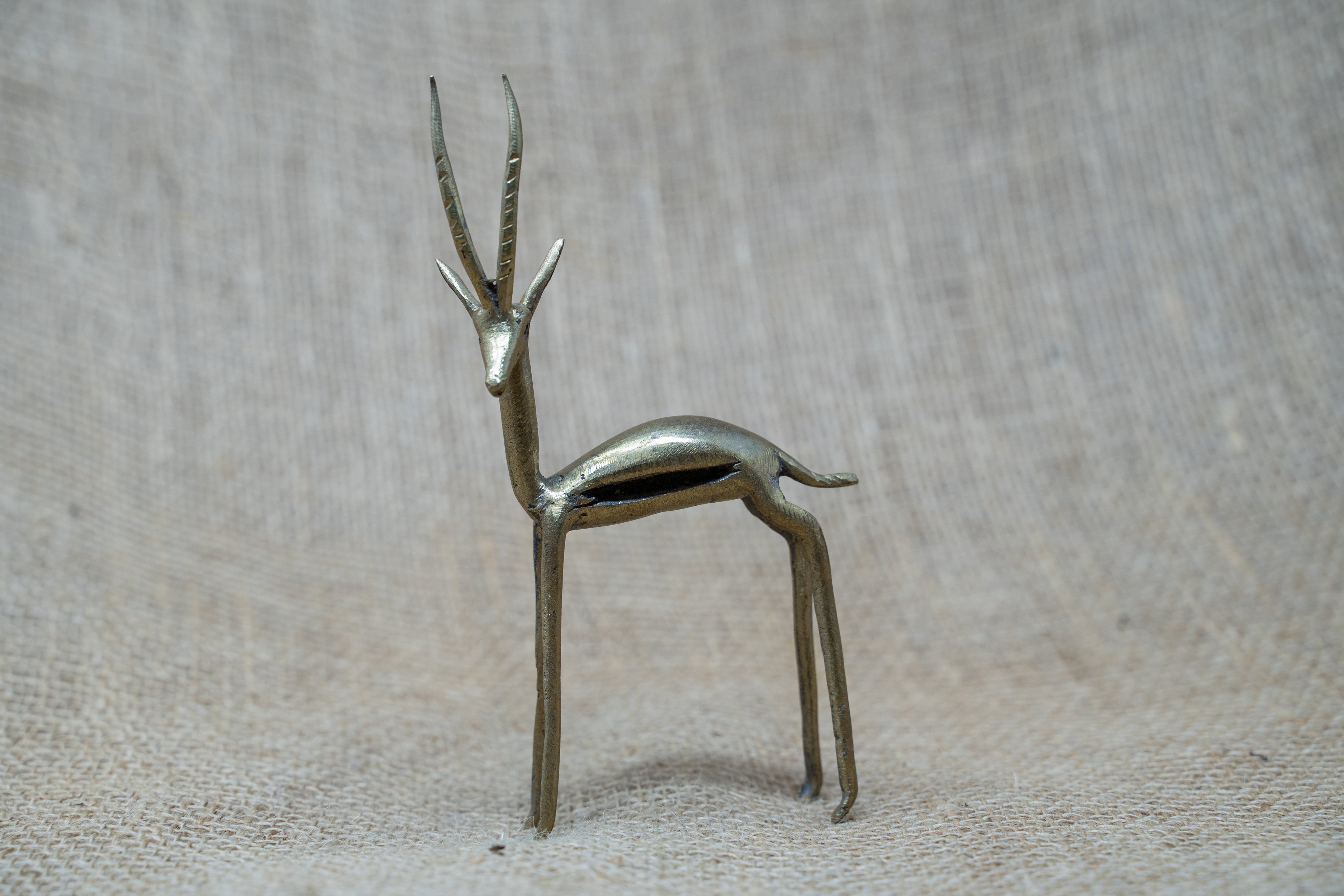 Tuareg Brass animals - Antelope 44.3