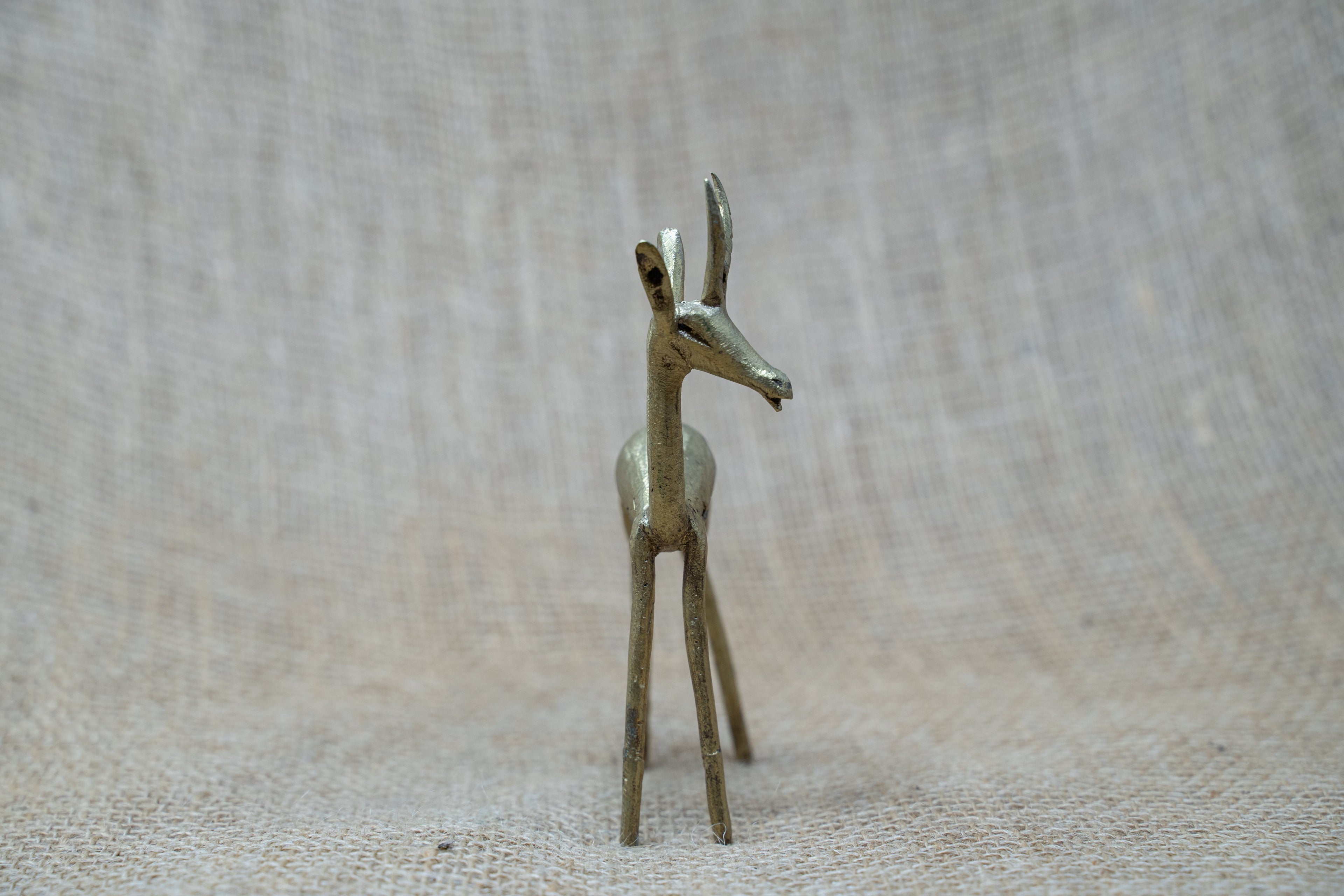 Tuareg Brass animals - Antelope 44.4