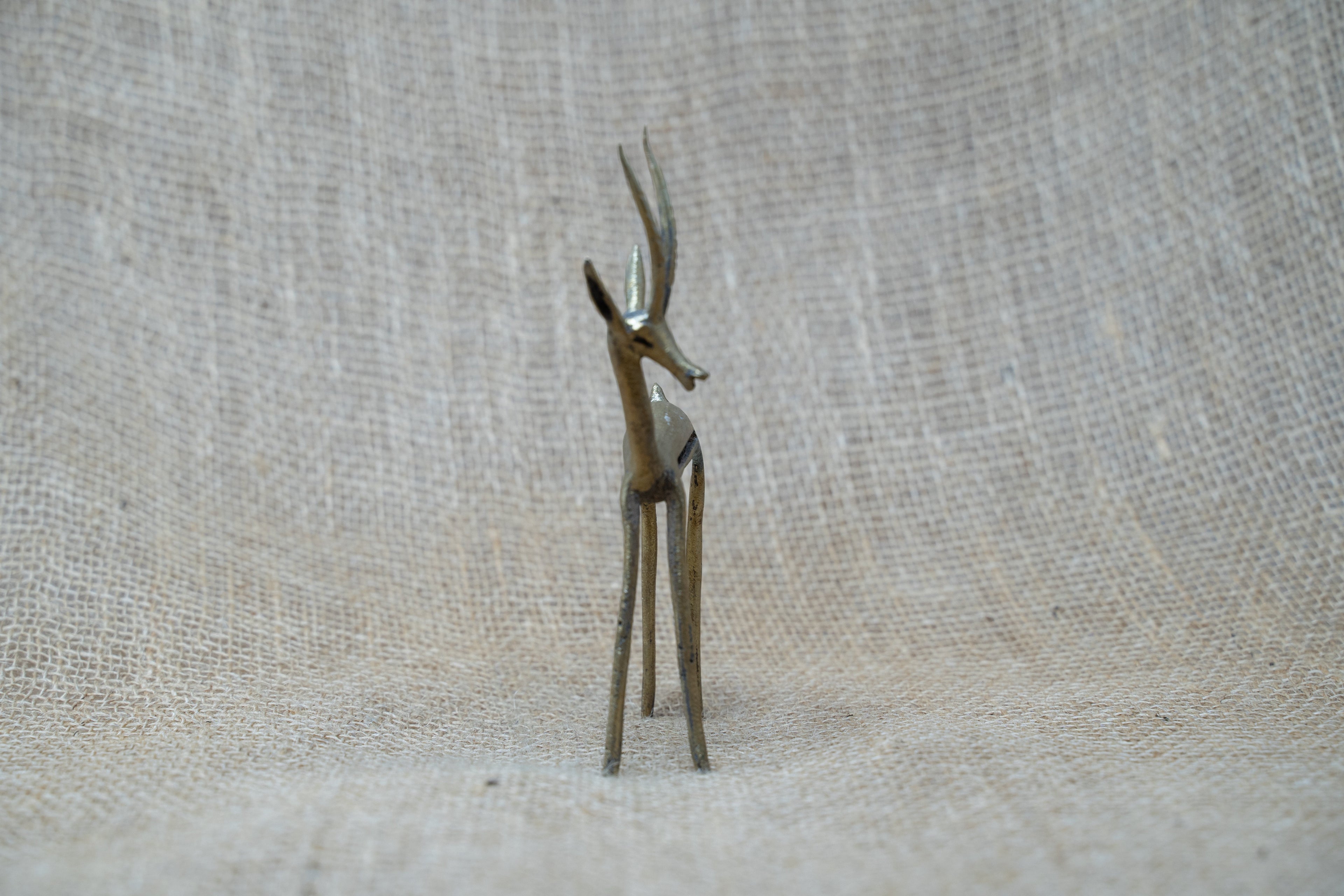Tuareg Brass animals - Antelope 44.5