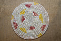 Placemats - Senegal - Red & Yellow