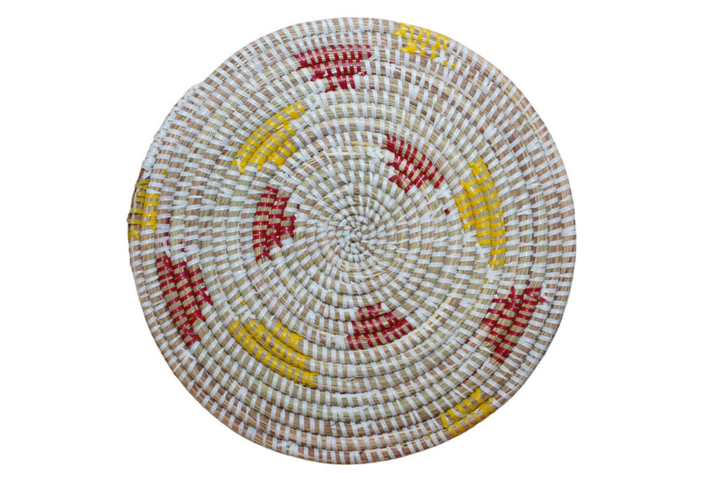 Placemats - Senegal - Red & Yellow