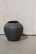 Old Dark Grey Pots