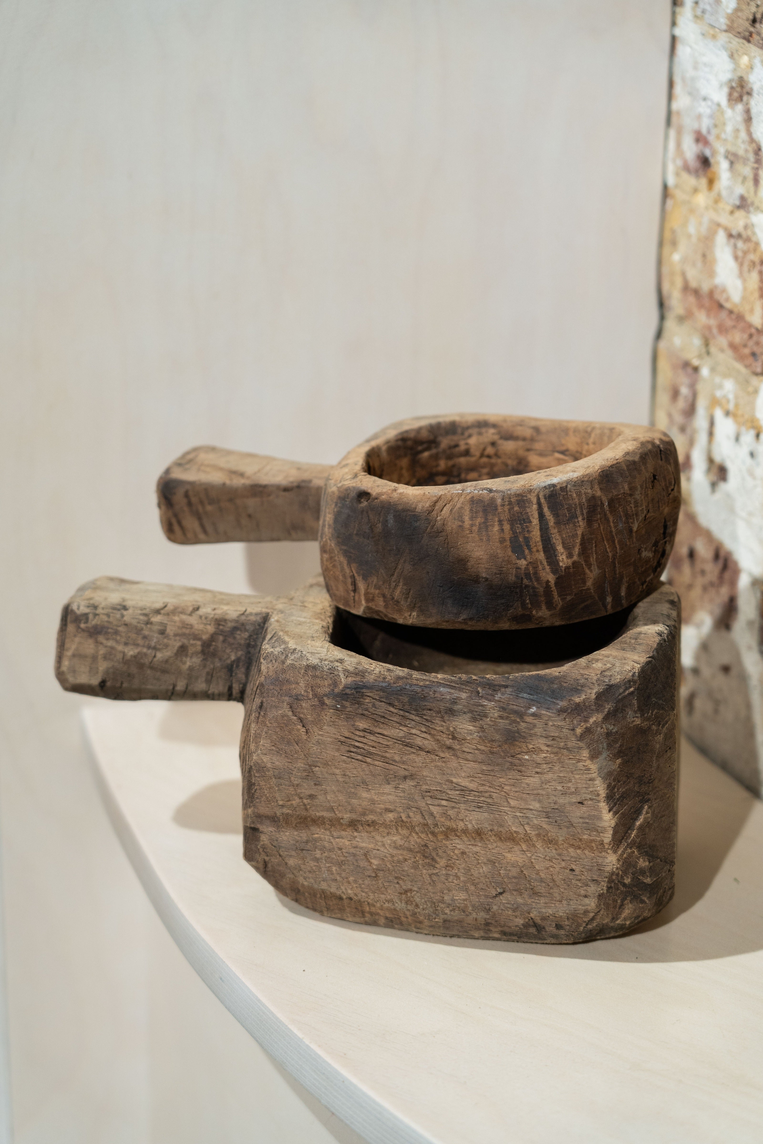 Old Wood Spoon Bowls