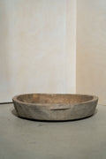 Vintage Large Round Wooden Bowl No 2