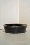 Old Low Black Asian Bowls