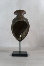African Raffia Terracotta Mask - 103.1