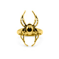 Gold Orb Weaver Spider Ring
