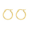 Plain Hoops Gold