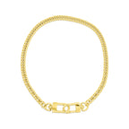 ML x Amy Hanson Gold Scorn Carabiner Necklace