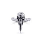 Raven Bird Skull Ring