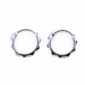 Studded Small Hoop Earrings