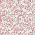 Dali's Mermaid - Blush - Wallpaper