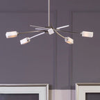 5 Frosted Glass Shade Pendant Lamp | Abira
