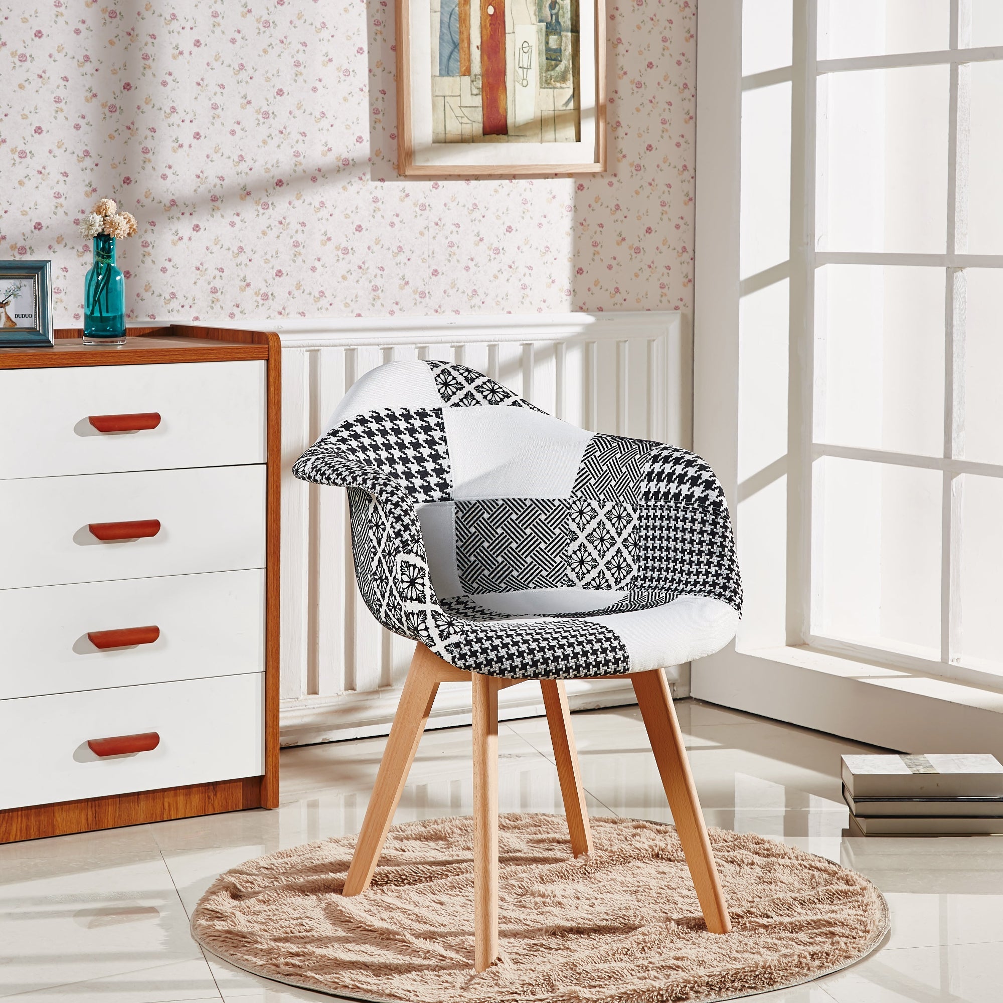 Chrono Patchwork Tub Chair