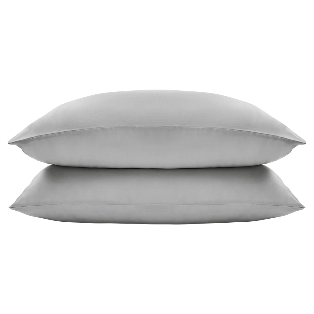Eucalyptus Silk Pillowcase Pair in Grey (Best Seller)