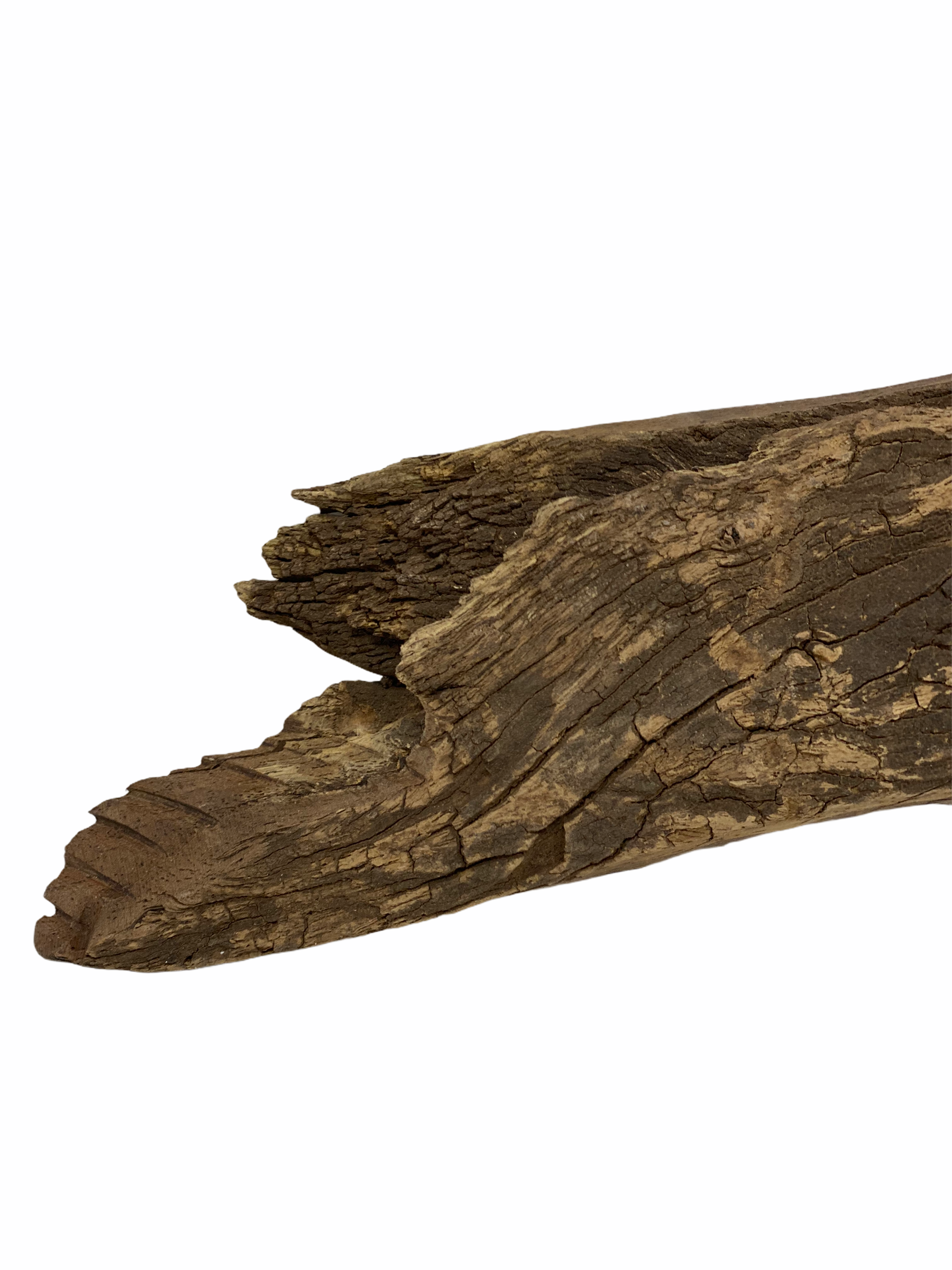 Driftwood Hand Carved Fish - Large