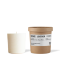 Firenze Leather 250g Scented Soy Candle Refill