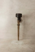 Vintage Teak Wall Sconce Torch - 151.2