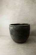 Big Old Grey Asian Pots- L003