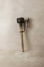 Vintage Teak Wall Sconce Torch - 151.2