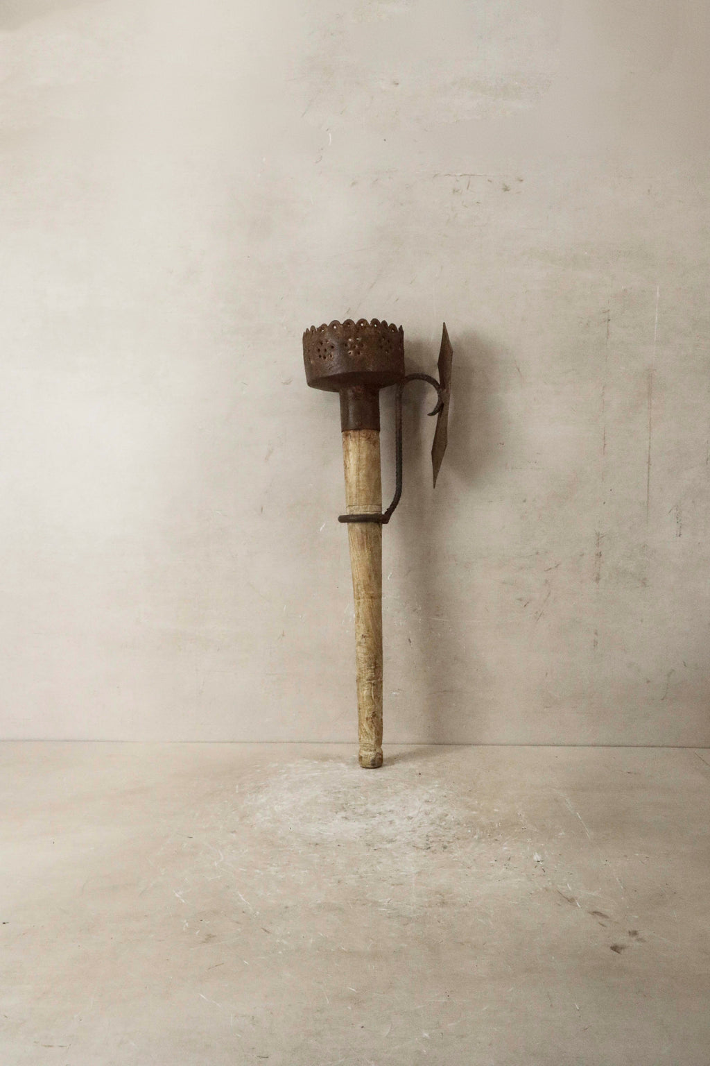 Vintage Teak Wall Torch - 151.1