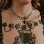 Crypt Black Coffin Choker