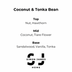 Coconut & Tonka Bean Reed Diffuser