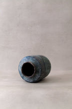 Vintage Emerald Green Pot - No 4