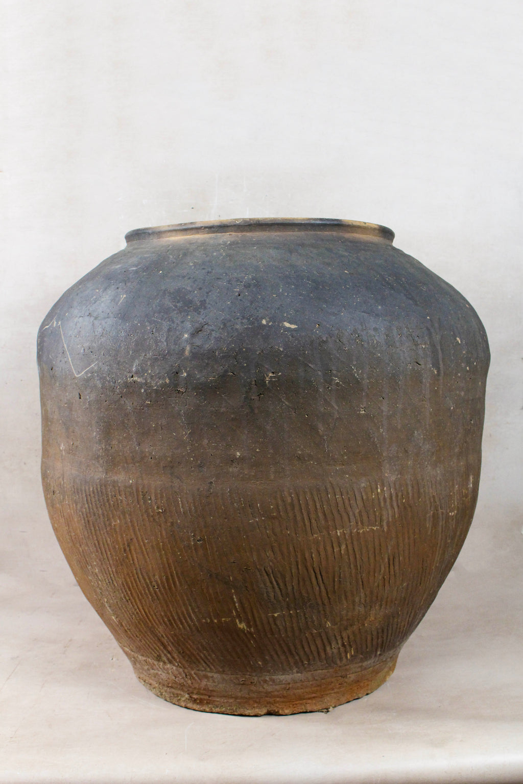 Vintage Dark Brown Pot XL  - Nº 1