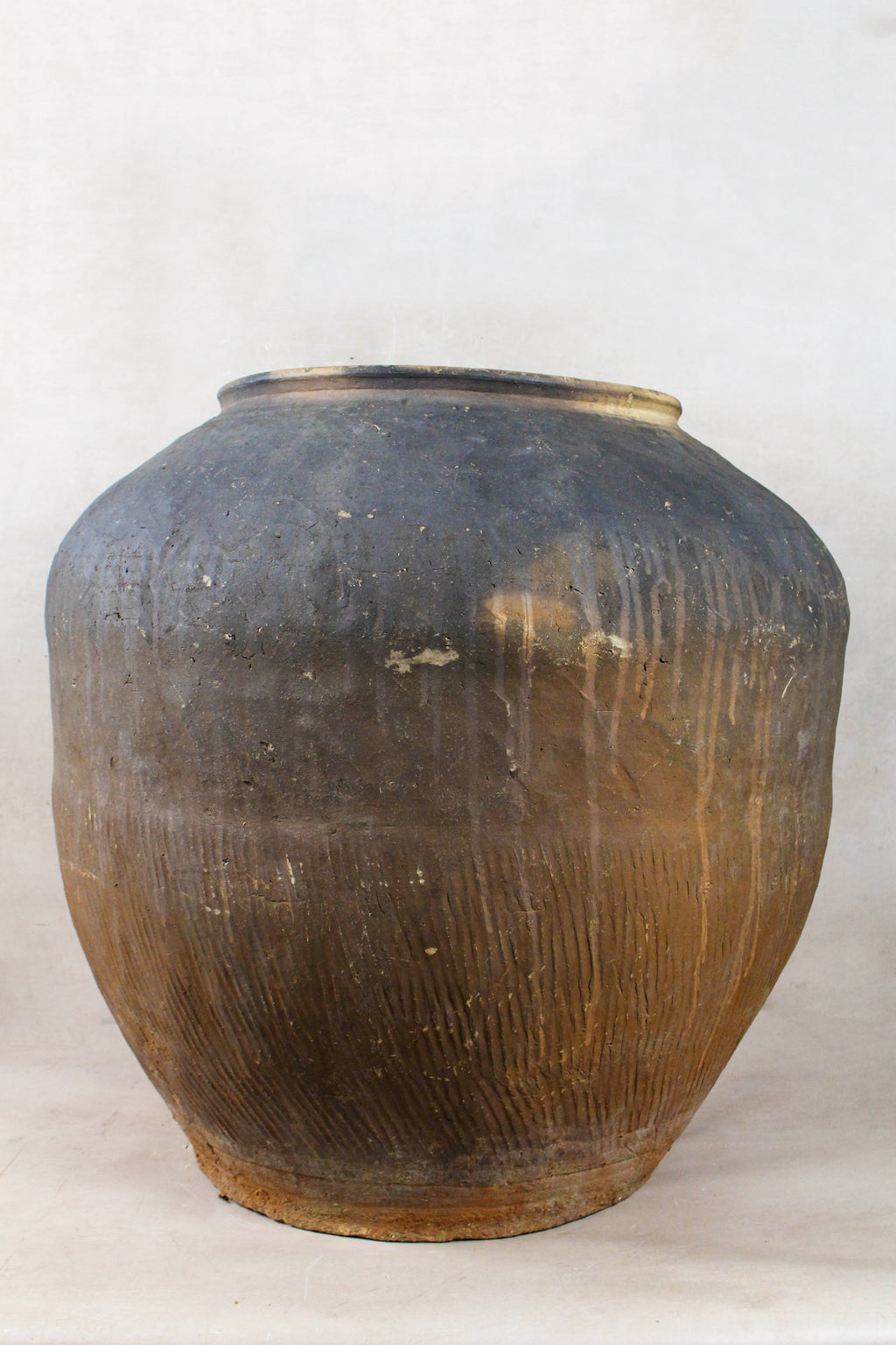 Vintage Dark Brown Pot XL  - Nº 1