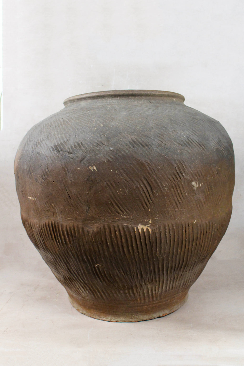 Vintage Dark Brown Pot XL - Nº 2