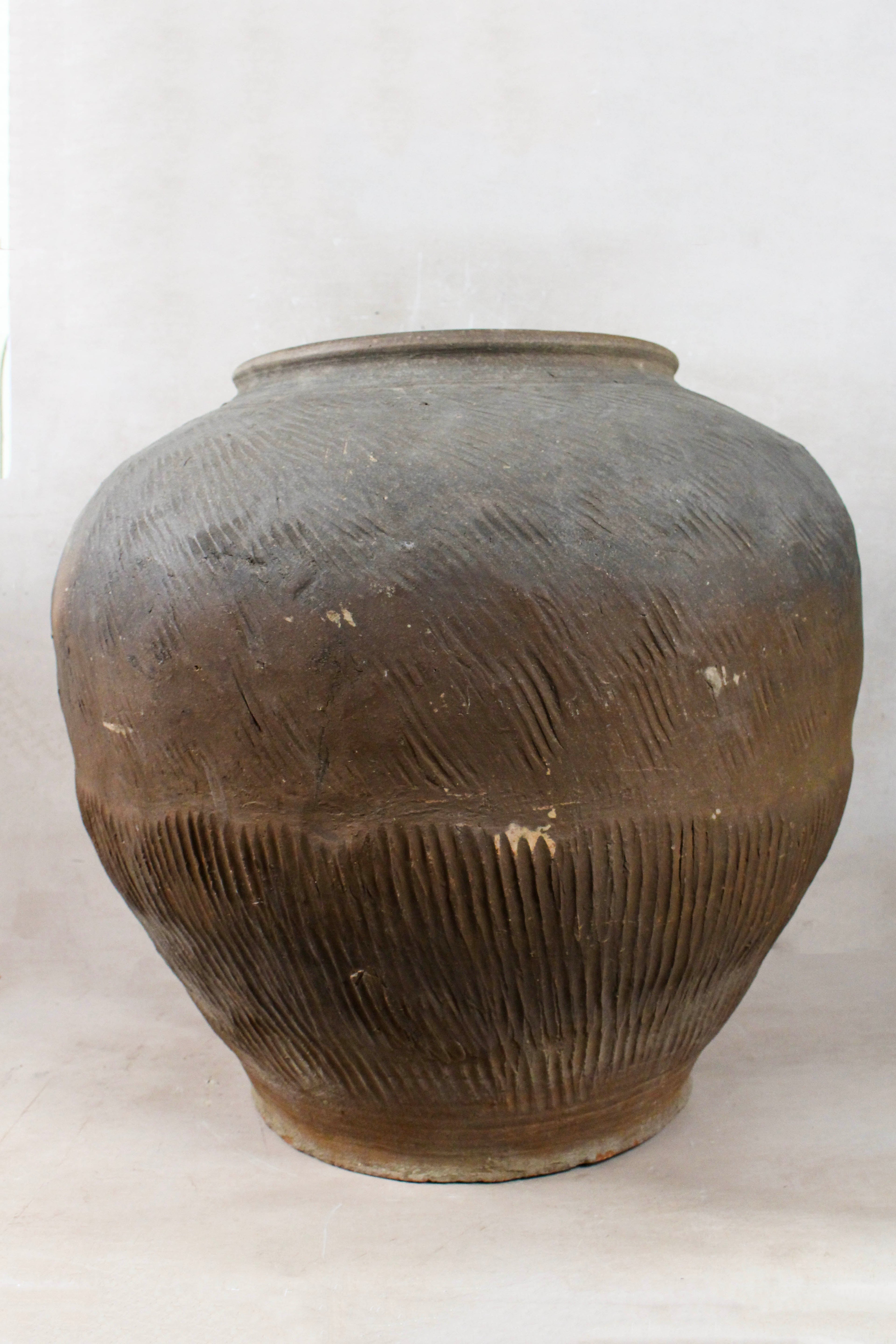 Vintage Dark Brown Pot XL - Nº 2