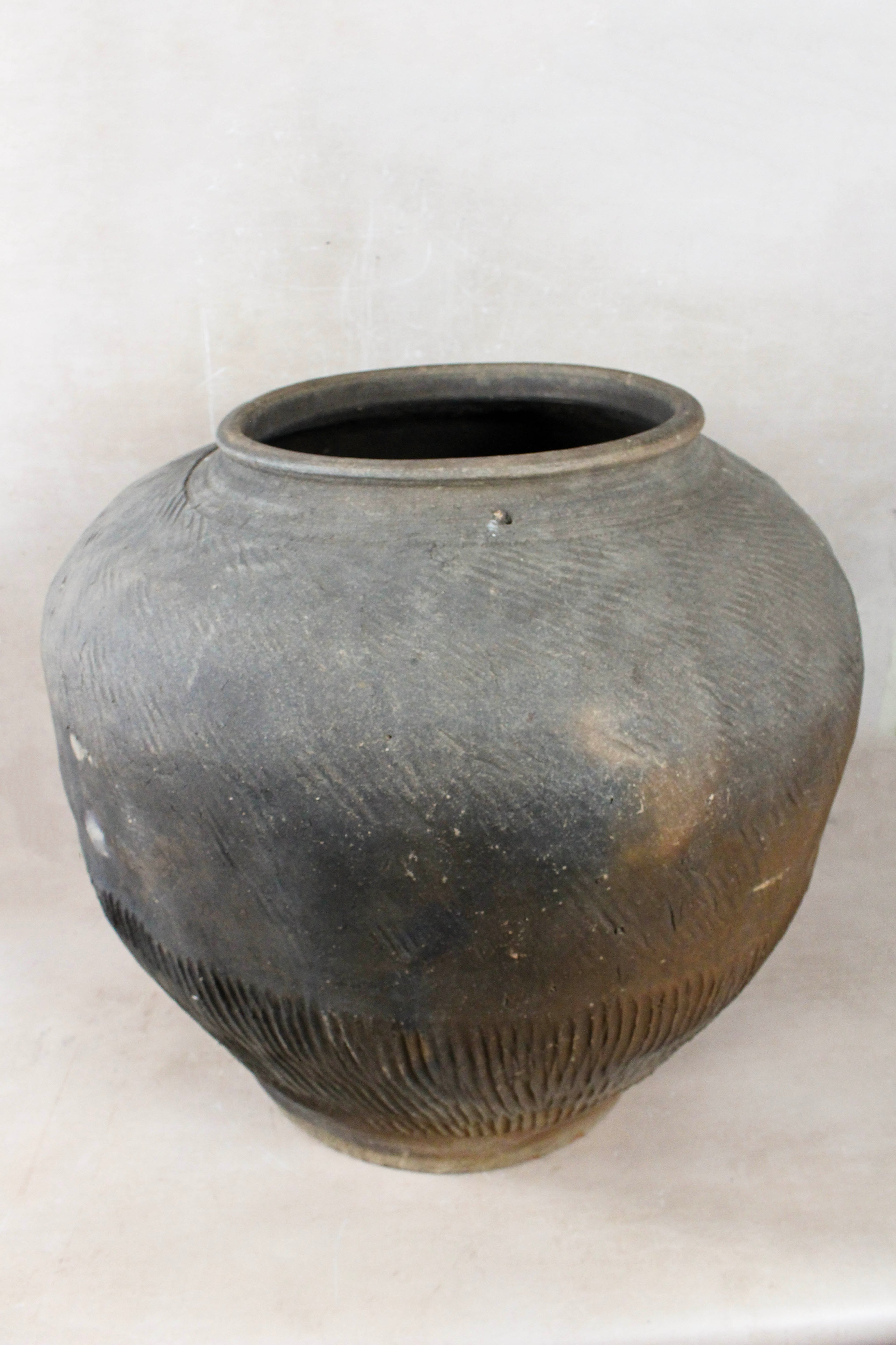 Vintage Dark Brown Pot XL - Nº 2