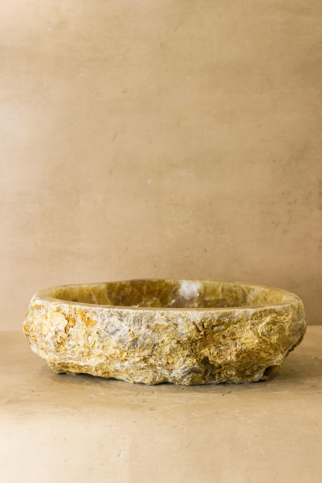Raw Edge Onyx Wash Basin - No 2