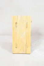 Vintage Rustic Elm Wood Stool - No 63