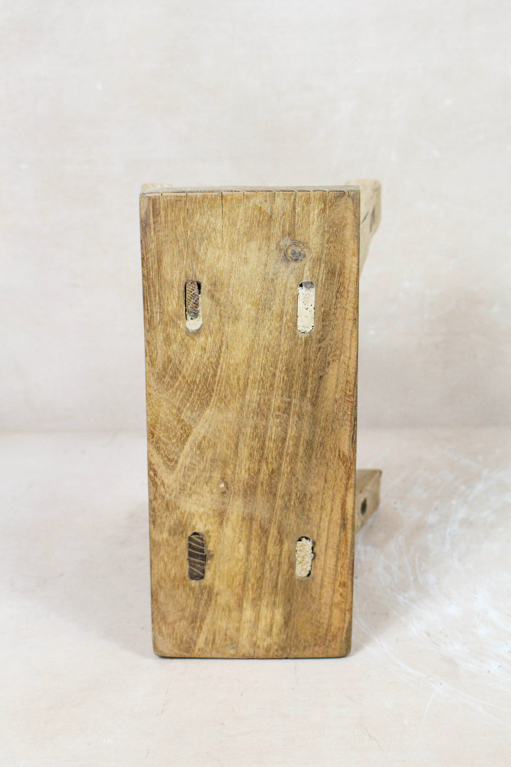 Vintage Rustic Stool Small - Elm wood - 69