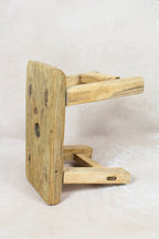 Vintage Rustic Stool Small - Elm wood - 71