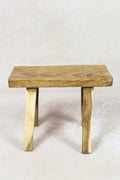Vintage Rustic Stool Small - Elm wood - 73