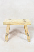 Vintage Rustic Stool Small - Elm wood - 74