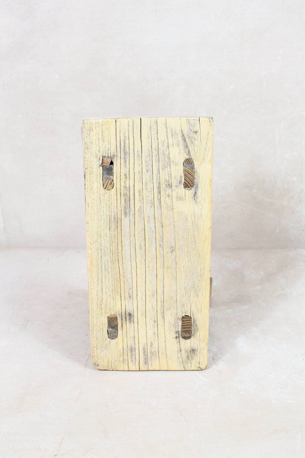 Vintage Rustic Stool Small - Elm wood - 75