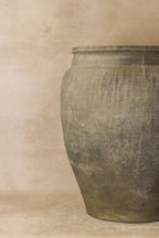 Large Grey Asian Pots - LG02