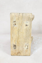Vintage Rustic Stool Small - Elm wood - 91