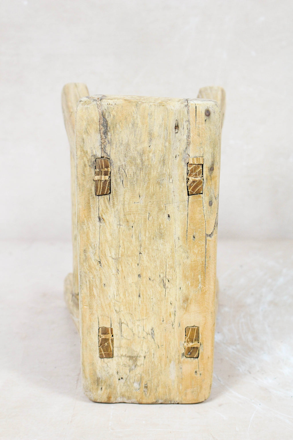 Vintage Rustic Stool Small - Elm wood -