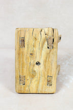 Vintage Rustic Stool Small - Elm wood - 94