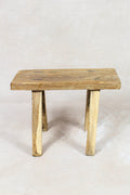 Vintage Rustic Stool Small - Elm wood - 96