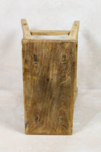 Vintage Rustic Stool - Elm wood - 101