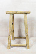 Vintage Rustic Stool - Elm wood - 103